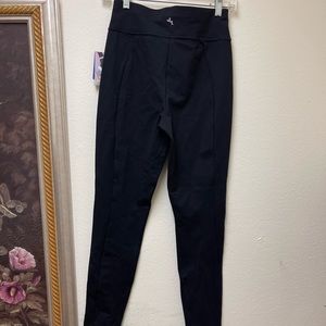 Women's Regular-Length High-Rise Leggings Black Color JoyLab Stretch Size S*